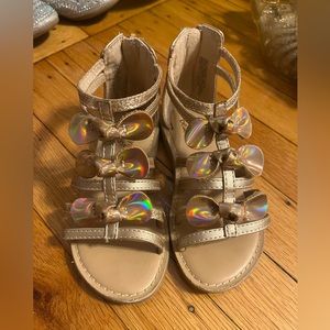 Jumping Beans. Rose Gold Gladiator Sandals. Toddler Size 8